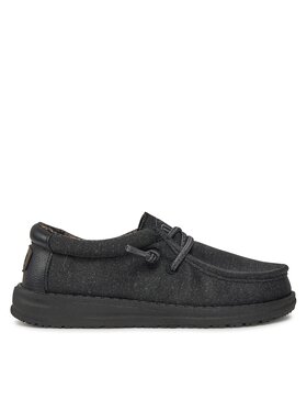 Hey Dude Hey Dude Mokasíny Wally Youth Basic 40041-001 Černá