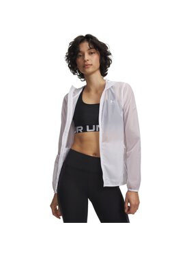 Under Armour Under Armour Kurtka do biegania 6009500 Biały Slim Fit