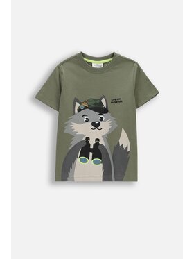 Coccodrillo Coccodrillo T-Shirt WC6143205FBK-011 Zelená Regular Fit