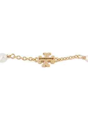 Tory Burch Narukvica Kira Pearl Delicate Chain 136788 Zlatna