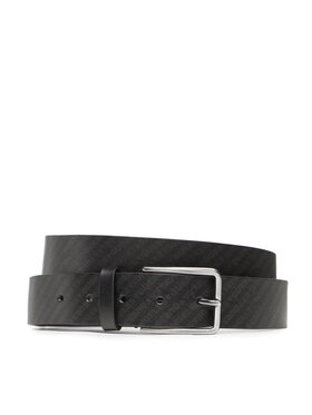 Guess Guess Pánsky opasok Certosa Logo Belts BM7734 LEA35 Čierna