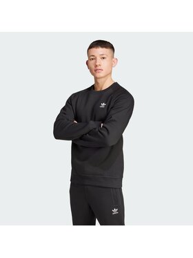 adidas adidas Світшот Trefoil Essentials IY4932 Чорний Regular Fit