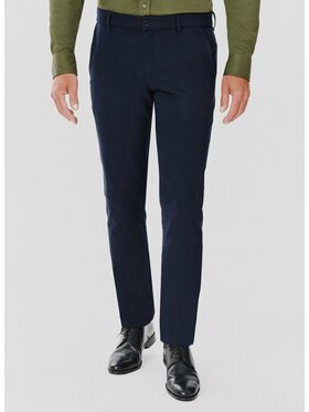 Pako Lorente Pako Lorente Spodnie materiałowe P24WF-WX-010 Granatowy Slim Fit