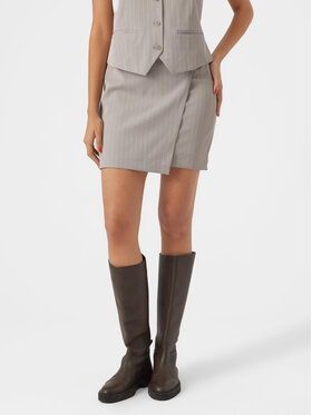 Vero Moda Vero Moda Miniszoknya Wendy 10301457 Szürke Slim Fit