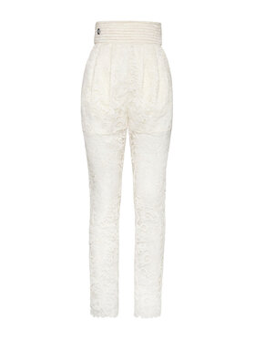 PHILIPP PLEIN PHILIPP PLEIN Spodnie materiałowe 6483 Beżowy Flare Fit
