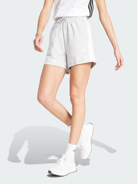 adidas adidas Szorty materiałowe 139483 Szary Regular Fit