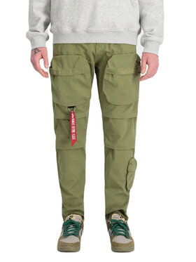 Alpha Industries Alpha Industries Spodnie materiałowe AI.148207-11-30 Zielony Straight Leg