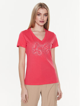 Liu Jo Liu Jo T-Shirt WA3278 JS923 Różowy Regular Fit