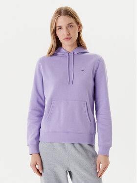 Tommy Jeans Tommy Jeans Bluză Flag DW0DW19958 Violet Regular Fit