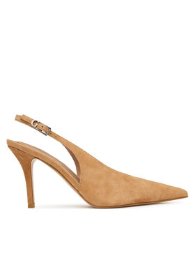 Guess Guess Pantofi cu toc subțire FLPPRI SUE05 Maro