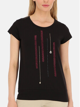L’AF L’AF T-Shirt Lira Czarny Regular Fit