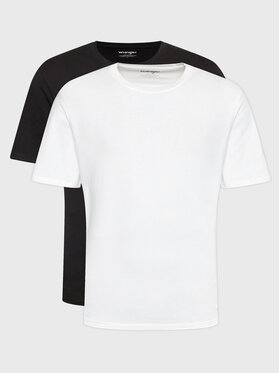 Wrangler Wrangler Σετ 2 T-Shirts W7G9DH100 112321452 Έγχρωμο Regular Fit