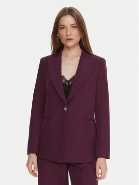 Maryley Maryley Pintsak 25IB187/M06/43BU Bordoopunane Regular Fit