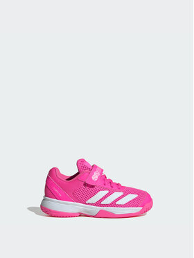 adidas adidas Buty do tenisa Courtflash Hook-and-Loop Różowy