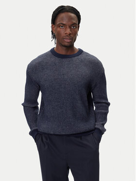 Guess Guess Sweter M5BR20 Z0482 Granatowy Regular Fit