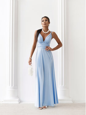 Aurora Aurora Sukienka wieczorowa Milo Niebieski Feminine Fit