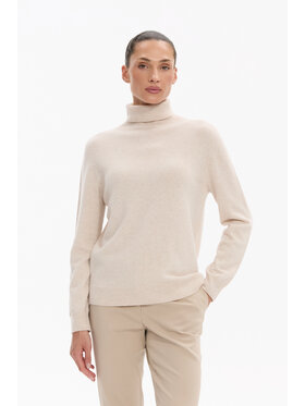 Deni Cler Milano Deni Cler Milano Sweter T-DC-S454-F5-90-11-1 Beżowy Regular Fit
