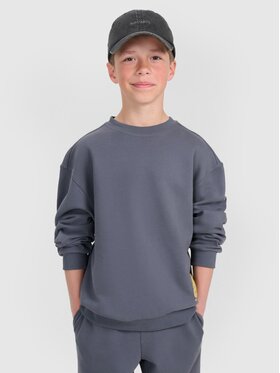 4F 4F Felpa 4FJRAW25TSWSM2448-22S Nero Oversize