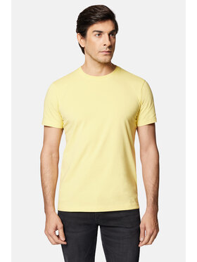 Lancerto Lancerto T-Shirt Jeffrey TS073124000002 Żółty Regular Fit