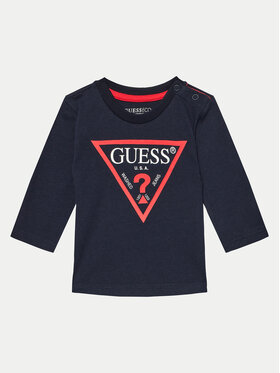 Guess Guess Μπλουζάκι N84I24 K8HM0 Σκούρο μπλε Regular Fit