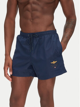 Aeronautica Militare Aeronautica Militare Szorty kąpielowe 251BW223CT2967 Granatowy Regular Fit