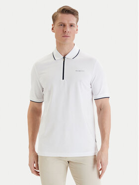 Bugatti Bugatti Polo 8150-75033C Balts Regular Fit