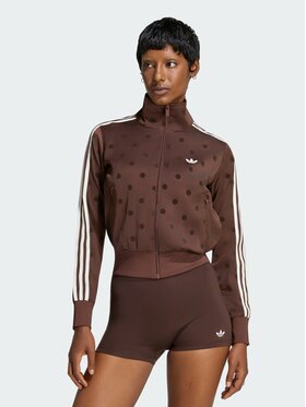 adidas adidas Top 161736 Brązowy Regular Fit