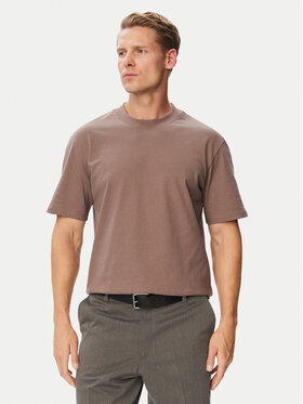 HUGO HUGO T-shirt Dapolina 50488330 Marrone Regular Fit
