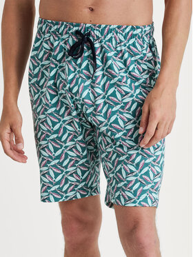 Calida Calida Šortky z materiálu 27188 Zelená Regular Fit