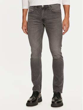 Lee Lee Džínsy Luke 112355859 Sivá Slim Fit
