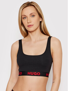 Hugo Hugo Podprsenkový top Sporty Logo 50469631 Černá