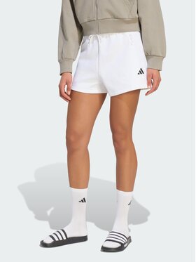 adidas adidas Szorty sportowe 168215 Biały Loose Fit