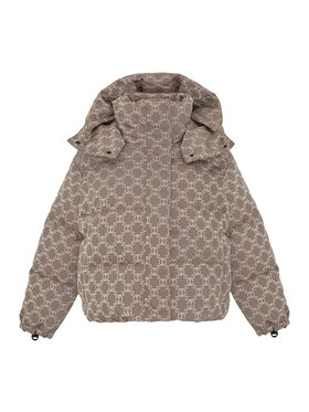 Magda Matyja Magda Matyja Kurtka puchowa ASPEN JACKET MOCCA Brązowy Comfortable Fit