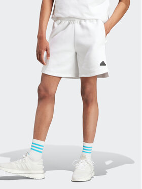 adidas adidas Sportovní kraťasy IN5098 Bílá Loose Fit