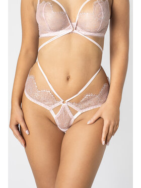 White Rvbbit White Rvbbit Stringi Oh, Blush! Różowy