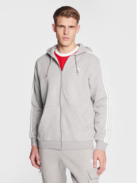 adidas adidas Felpa 3-Stripes ED5969 Grigio Regular Fit