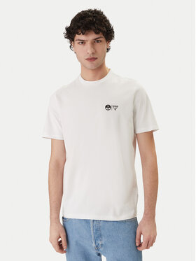 Guess Guess T-Shirt GUESS x NORTH SAILS M6GI46 K3495 Biały Regular Fit