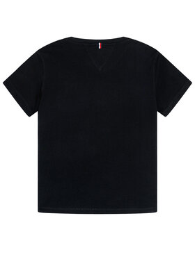 Tommy Hilfiger T-shirt Boys Basic KB0KB04142 Crna Regular Fit