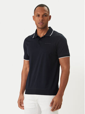 KARL LAGERFELD KARL LAGERFELD Polo 745080 562200 Granatowy Regular Fit