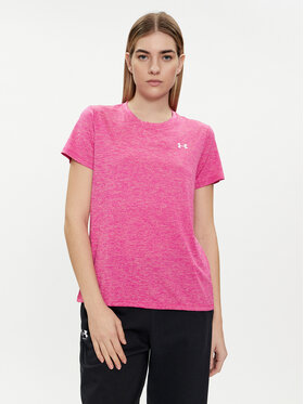 Under Armour Under Armour Techniniai marškinėliai Tech Ssc- Twist 1384230-652 Rožinė Loose Fit