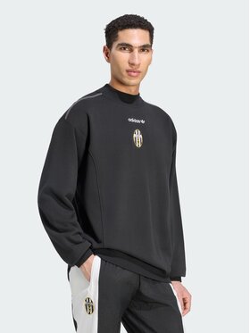 adidas adidas Bluza techniczna 172263 Czarny Loose Fit