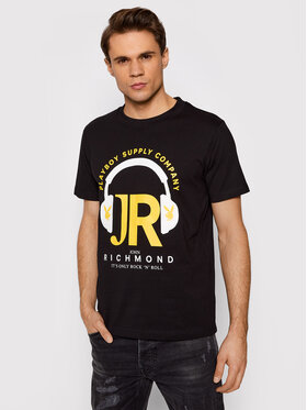 John Richmond John Richmond T-shirt Shinto HMP22136TS Crna Regular Fit