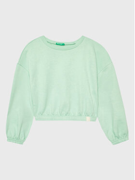 United Colors Of Benetton United Colors Of Benetton Pulóver 3UHRC10AT Zöld Regular Fit