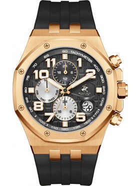 Beverly Hills Polo Club Beverly Hills Polo Club Zegarek BP3783X.451 Czarny