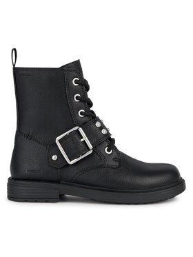 Geox Geox Čizme Jr Eclair J369QD 000BU C9999 S Crna
