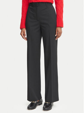 Tommy Hilfiger Tommy Hilfiger Spodnie materiałowe WW0WW51899 Czarny Straight Fit