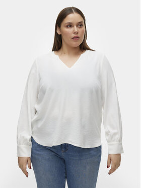 Vero Moda Curve Vero Moda Curve Särkpluus Alva 10301890 Valge Regular Fit