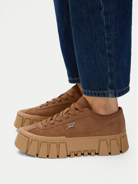 Tommy Jeans Tommy Jeans Sneakers Platform Sneaker EN0EN03132 Marrone