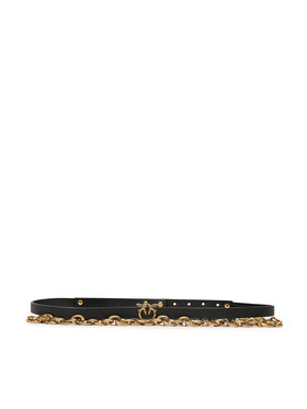 Pinko Pinko Ceinture femme Love Micro Chain H1 Belt 20232 PLT01 102136.A1A8 Noir