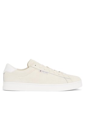 Tommy Jeans Tommy Jeans Snīkeri Tjm Leather Low Cupsole Suede EM0EM01375 Bēšs